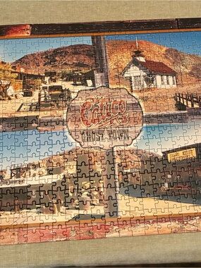 Calico Ghost Town Vintage Puzzle